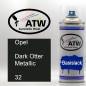 Preview: Opel, Dark Otter Metallic, 032: 400ml Sprühdose, von ATW Autoteile West.